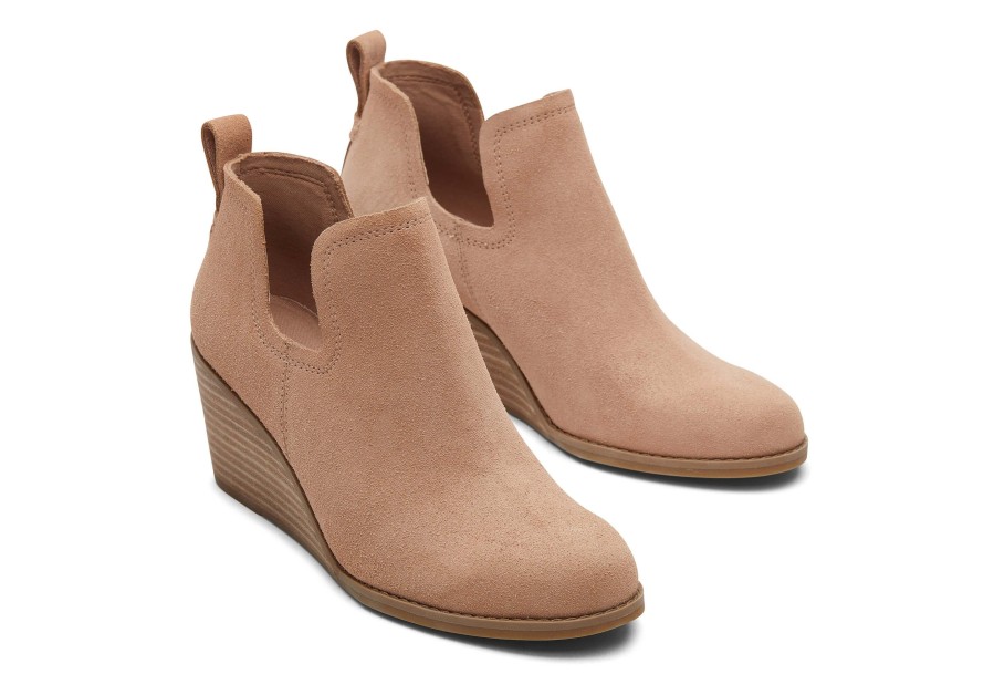 TOMS Kallie Suede Wedge Boot|Kallie Suede Wedge Boot | Boots & Booties