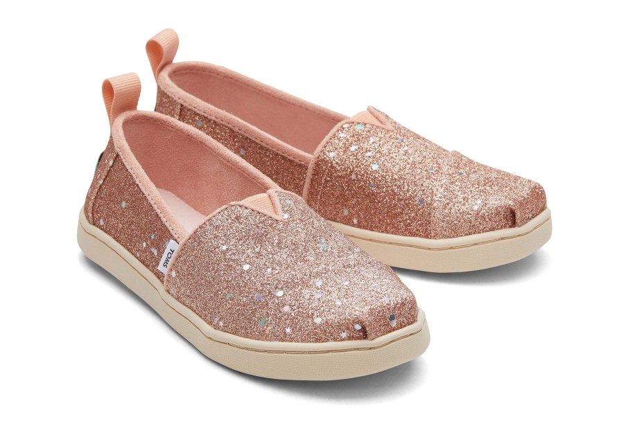 TOMS Youth Alpargata Cosmic Glitter Kids Shoe | Alpargatas