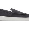 TOMS Trvl Lite Grey Suede Loafer | Dress Shoes