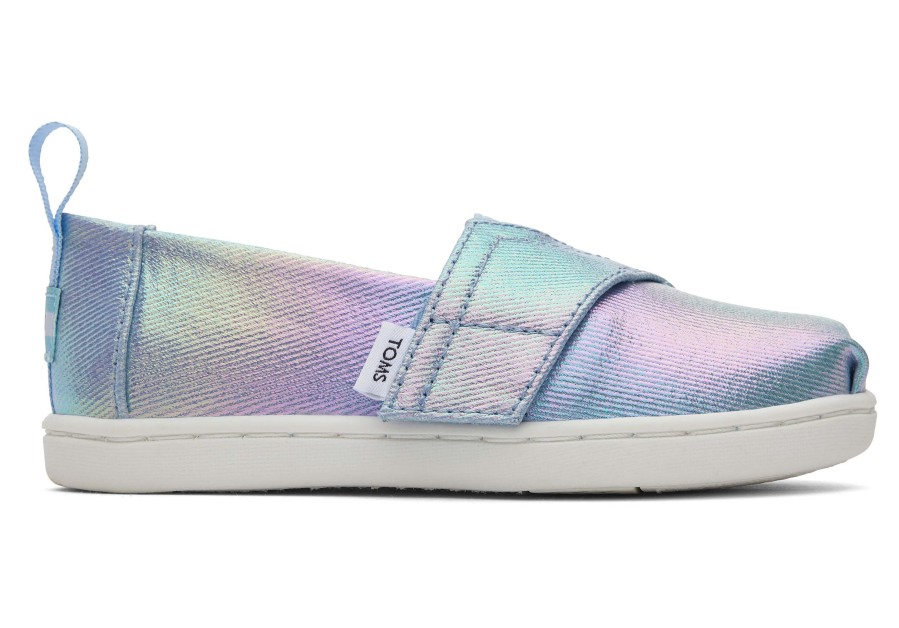 TOMS Alpargata Iridescent Toddler Shoe | Alpargatas