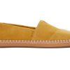 TOMS Alpargata Gold Suede Leather Wrap | Alpargatas