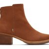 TOMS Marina Leather Heeled Boot | Boots & Booties