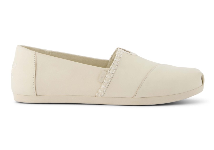 TOMS Alpargata Cream Leather | Alpargatas