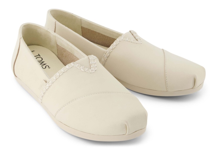 TOMS Alpargata Cream Leather | Alpargatas