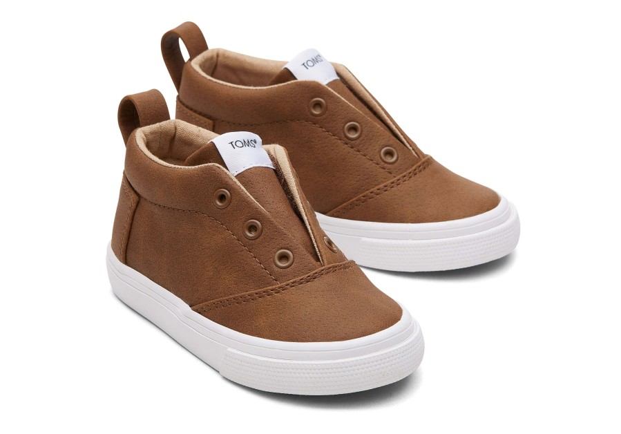 TOMS Fenix Brown Toddler Sneaker | Boots & Booties