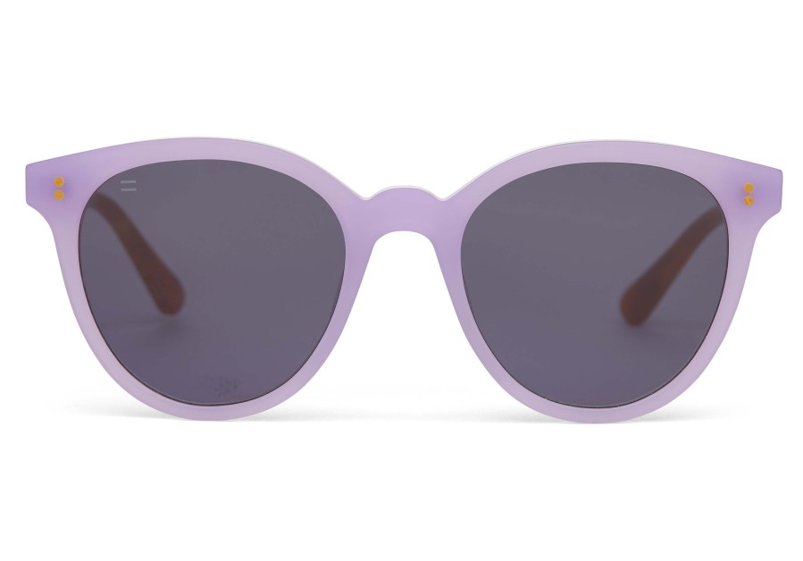 TOMS Aaryn Lavender Crystal Handcrafted Sunglasses | Sunglasses