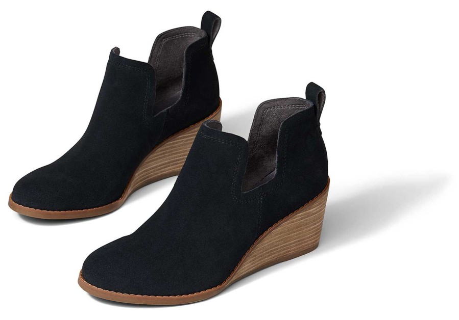 TOMS Kallie Suede Wedge Boot|Kallie Suede Wedge Boot | Dress Casual