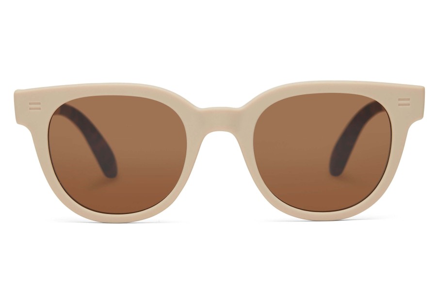 TOMS Rhodes Oatmilk Traveler Sunglasses | Sunglasses