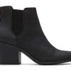 TOMS Everly Nubuck Heeled Boot | Dress Casual