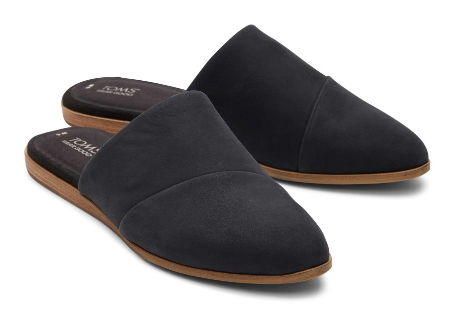 TOMS Jade Leather Slip On Flat | Dress Casual