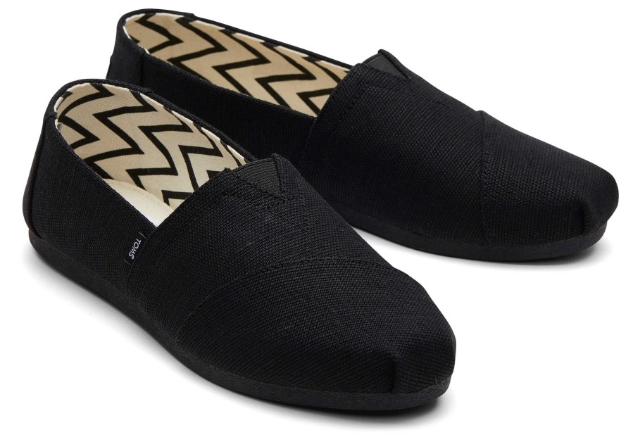 TOMS Alpargata All Black Heritage Canvas | Alpargatas