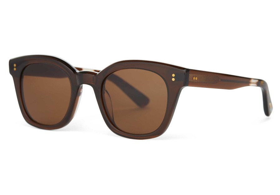 TOMS Rome Cacao Crystal Handcrafted Sunglasses | Sunglasses