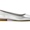 TOMS Briella Silver Metallic Leather | Dress Casual