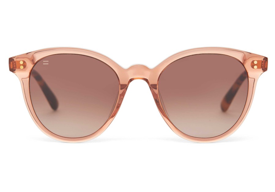 TOMS Aaryn Apricot Handcrafted Sunglasses | Sunglasses