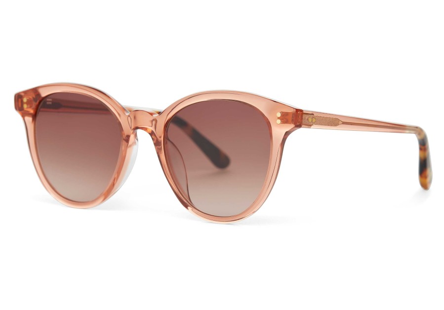 TOMS Aaryn Apricot Handcrafted Sunglasses | Sunglasses