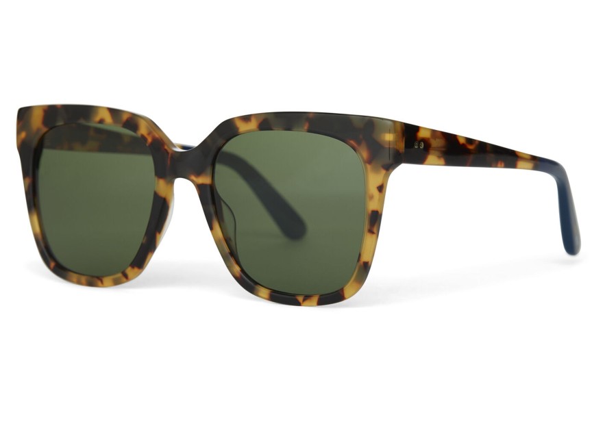 TOMS Natasha Tortoise Polarized Handcrafted Sunglasses | Sunglasses