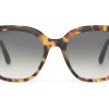 TOMS Charmaine Blonde Tortoise Handcrafted Sunglasses | Sunglasses